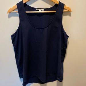 J. Crew Mercantile Scoopneck Tank - Medium Blue